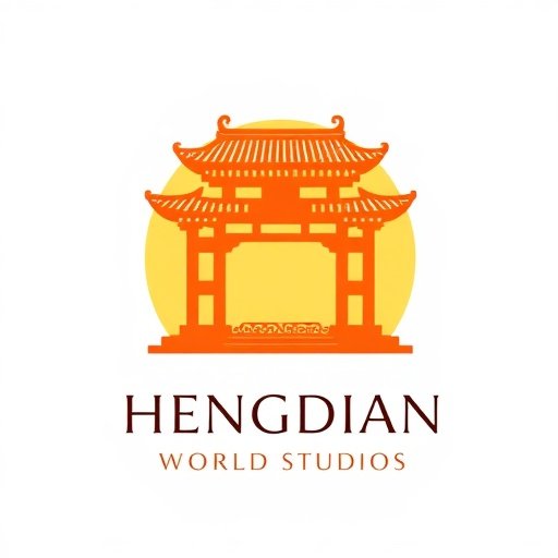 90影视合作伙伴Logo：横店影视城